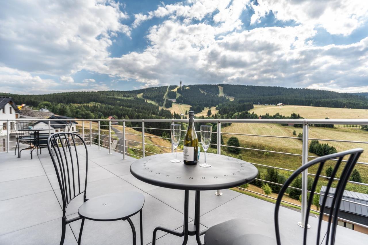 Wellness Villa Klinovec Views Лоучна-под-Клиновцем Экстерьер фото
